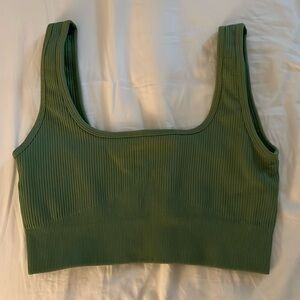 Ribbed sports bra